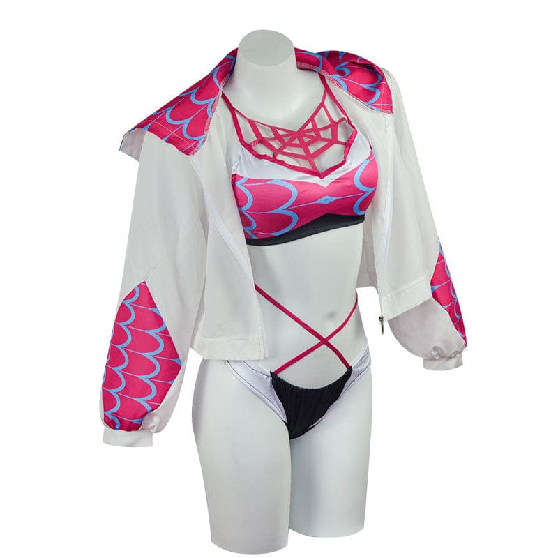 spider man across the spider verse gwen swimsuit cosplay costumes