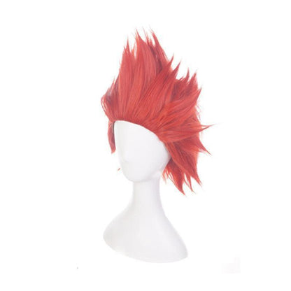 anime my hero academia eijiro kirishima short red cosplay wigs