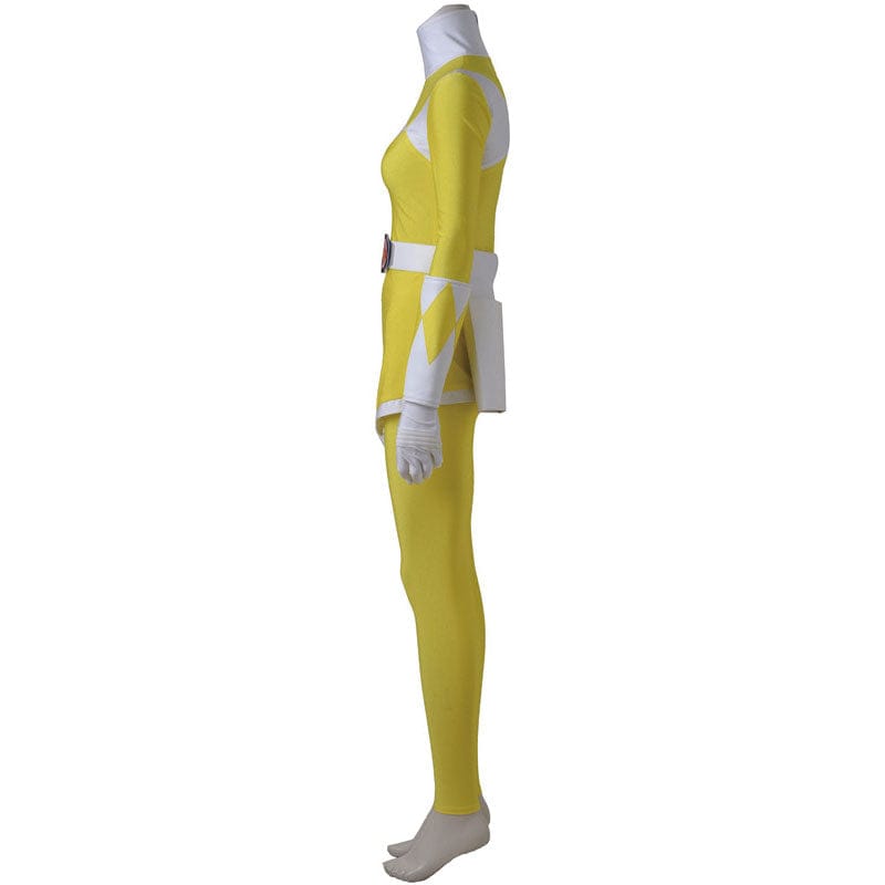 Mighty Morphin Power Rangers Trini Kwan Yellow Ranger Female Cosplay Costumes