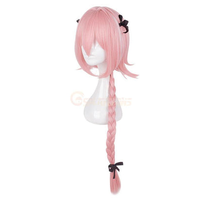 fgo fate grand order astolfo sailor pink long braid cosplay wigs