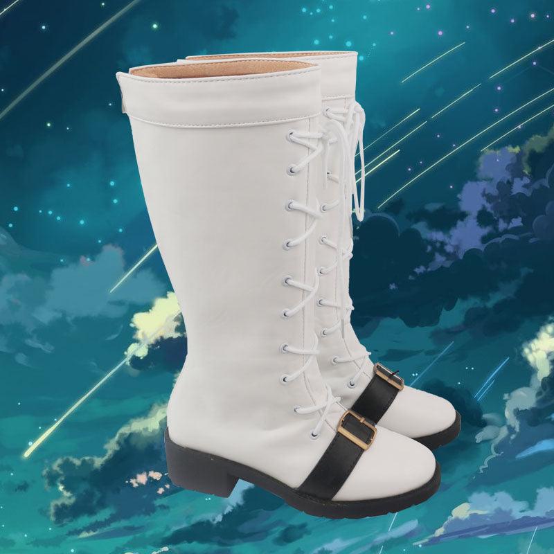 arknights nightingale game cosplay boots shoes