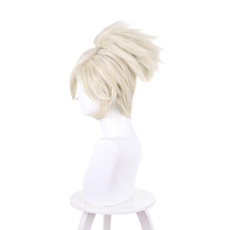 game identity v b duck crossover mercenary milky blonde cosplay wigs