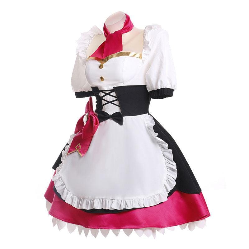 game genshin impact noelle maid cosplay costumes