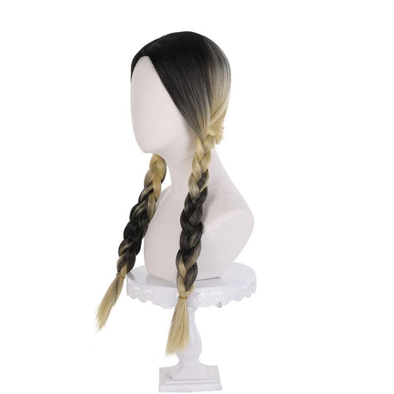 anime tokyo revengers ran haitani braided long cosplay wigs