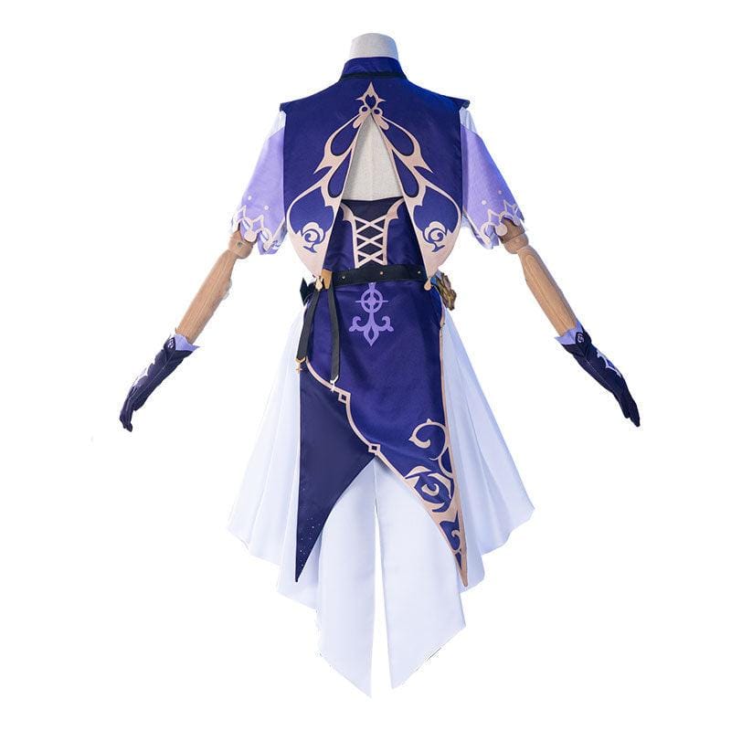 game genshin impact lisa minci fullset cosplay costumes