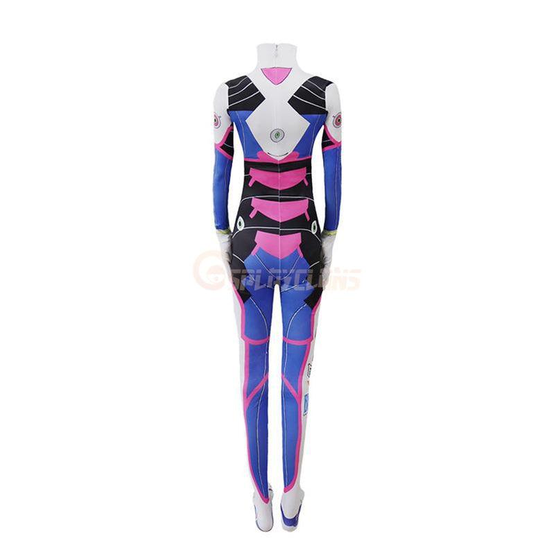 game overwatch d va hana song suit leotard cosplay costumes