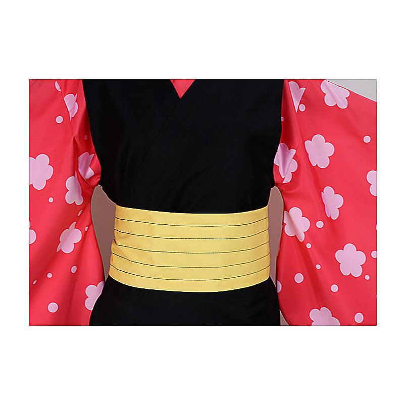 anime demon slayer kimetsu no yaiba makomo full set kimono cosplay costumes