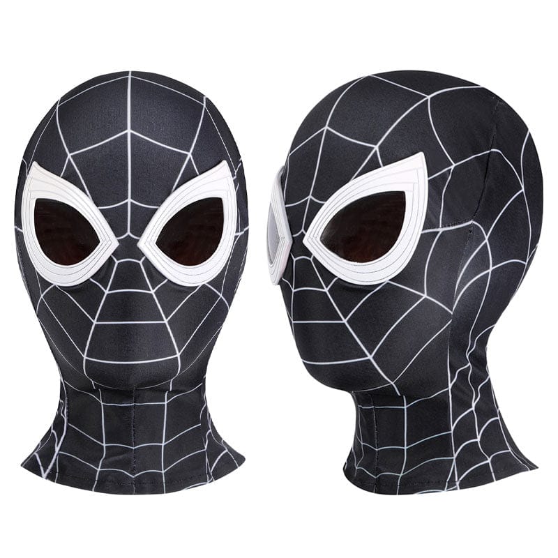 spider man negative suit jumpsuit child cosplay costumes