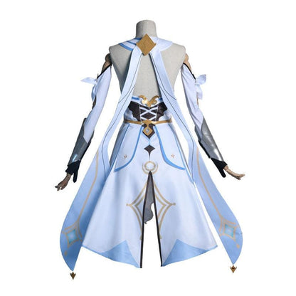 game genshin impact traveler lumine fullset cosplay costumes