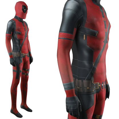 Deadpool 3 Wade Wilson Marvel Mr. Pool Jumpsuit Cosplay Costume