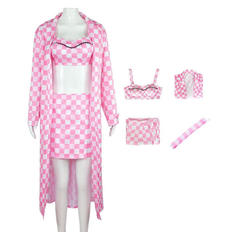 barbie movie 2023 barbie coat cosplay costumes