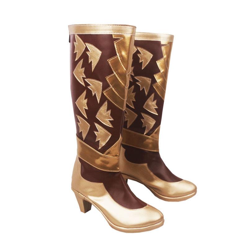 game arknights skadi the corrupting heart sublimation cosplay boots shoes