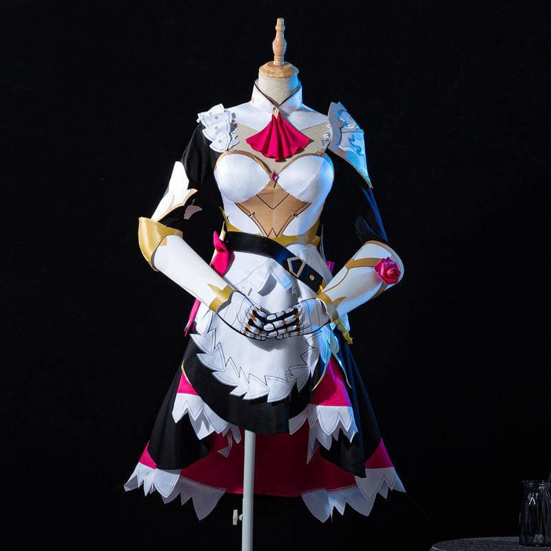 game genshin impact noelle fullset cosplay costumes