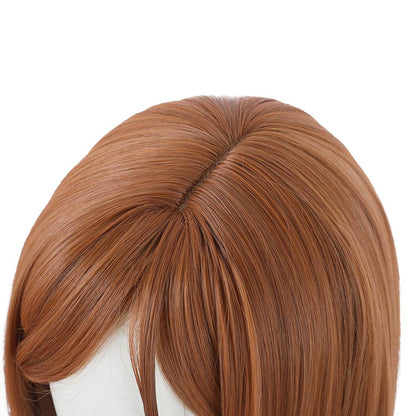 anime jujutsu kaisen kugisaki nobara orange medium cosplay wig 505b