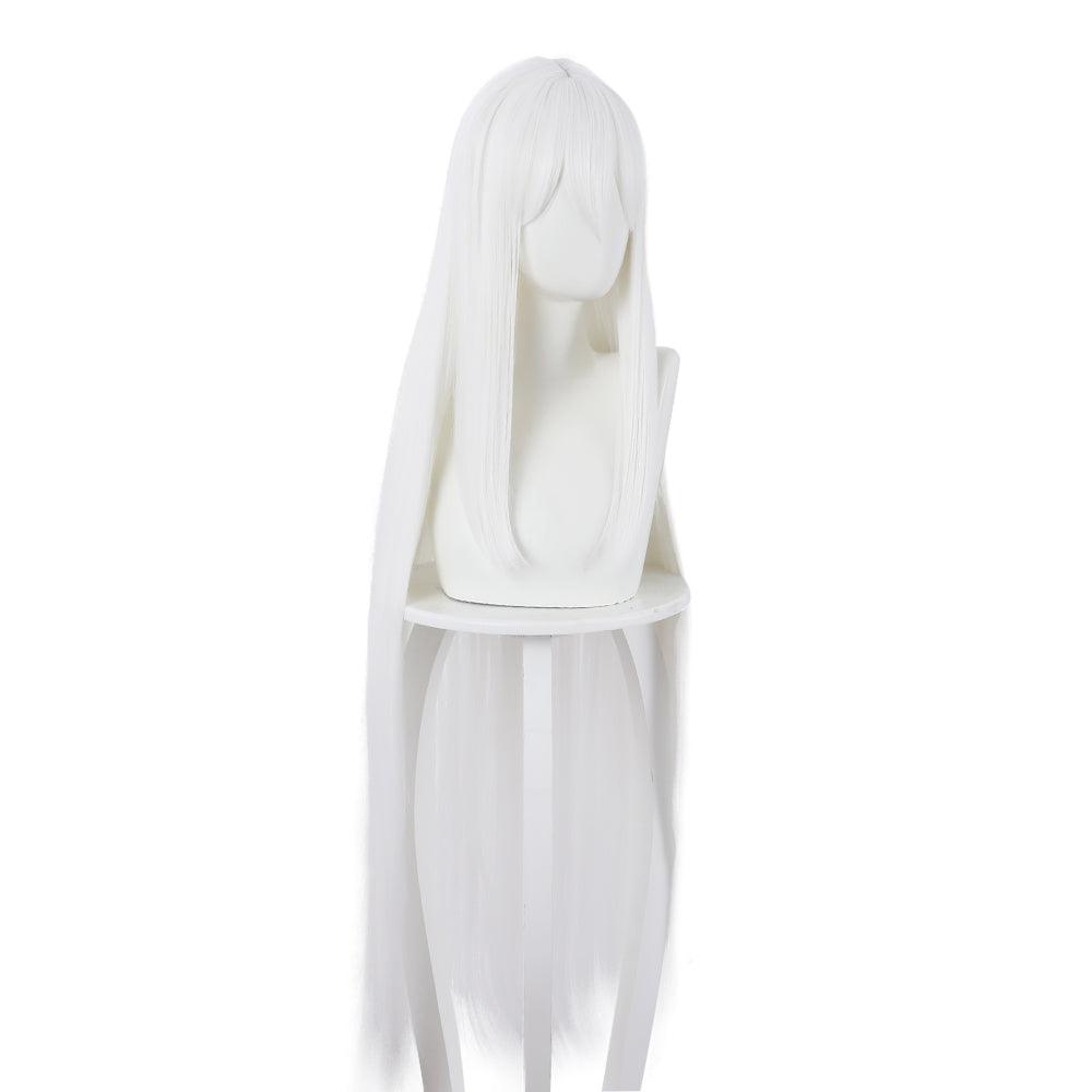 Anime re life in a different world from zero echidna white long cosplay wig 400ga