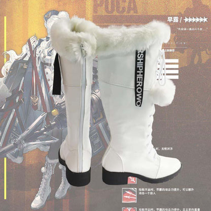 arknights poca game cosplay boots shoes