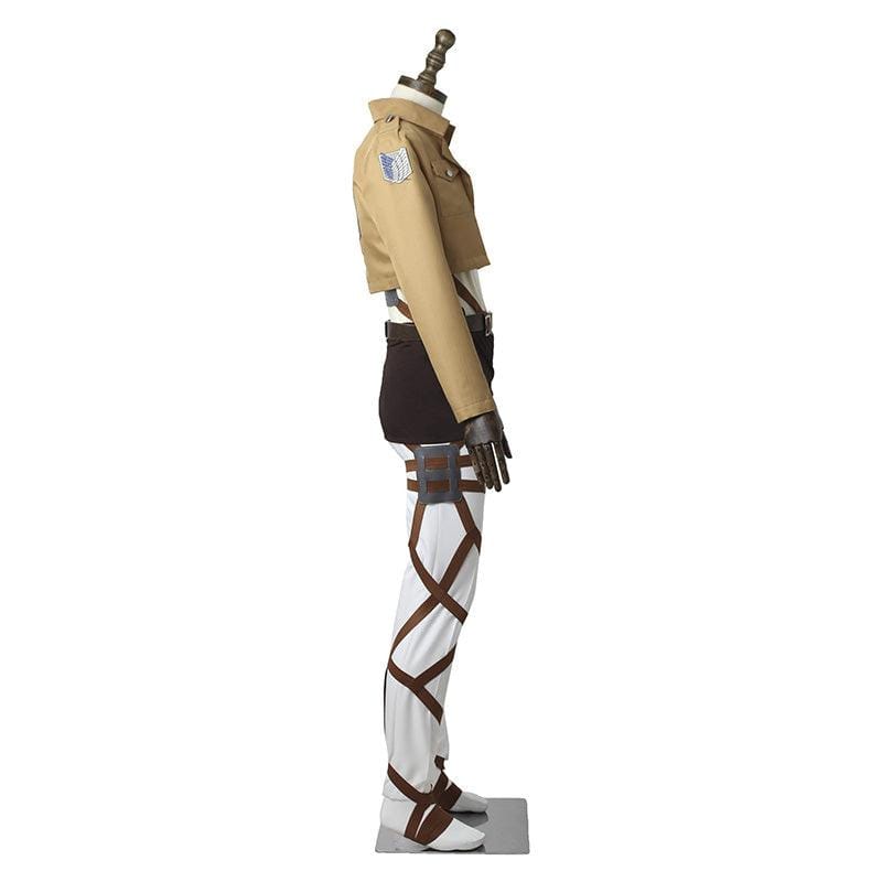 anime attack on titan eren jaeger the wings of freedom survey corps uniform set cosplay costume