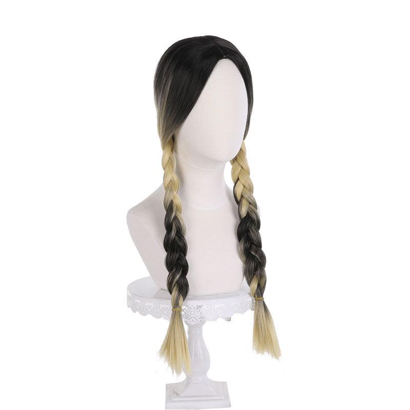 anime tokyo revengers ran haitani braided long cosplay wigs