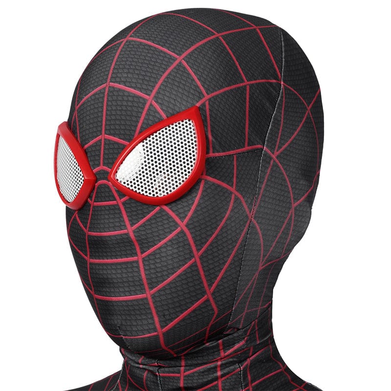 spiderman ps5 2 miles morales kids jumpsuit cosplay costumes