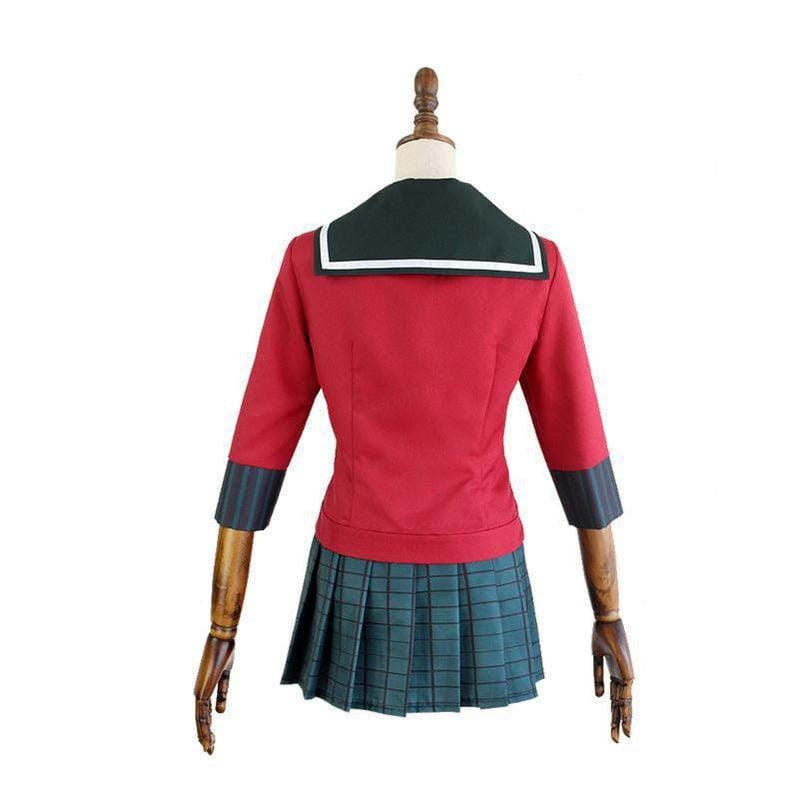 danganronpa v3 killing harmony harukawa maki school uniform cosplay costume set and wig halloween costume