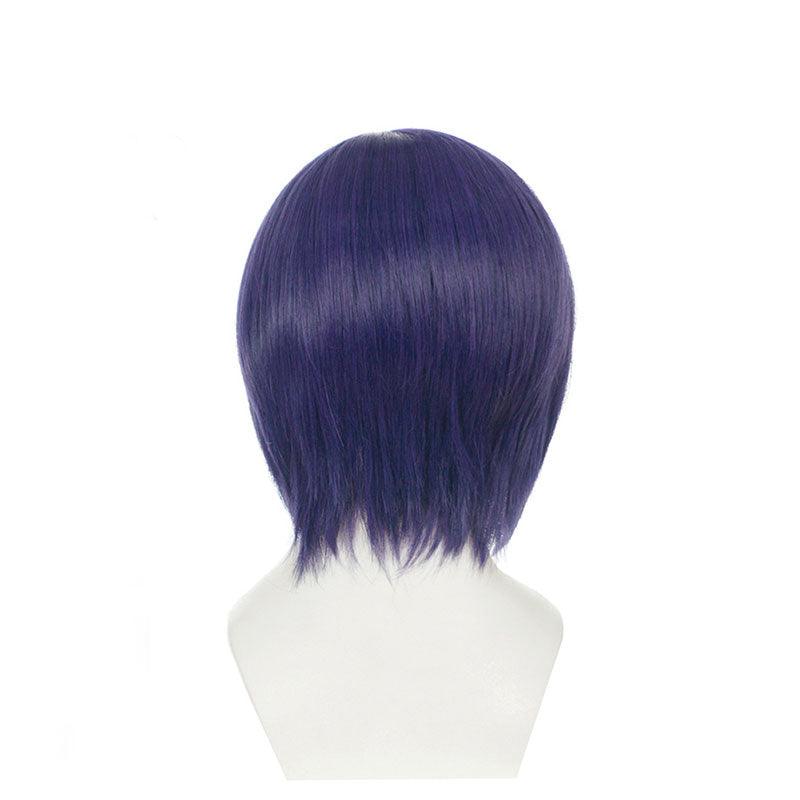 anime tokyo ghoul touka kirishima short purple cosplay wigs