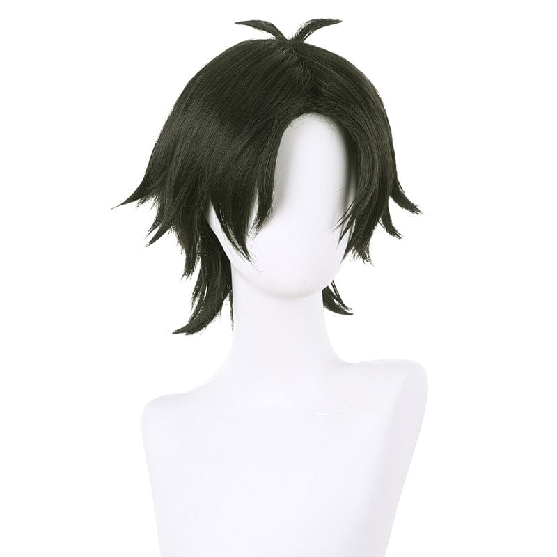 anime spy family damian desmond black cosplay wigs