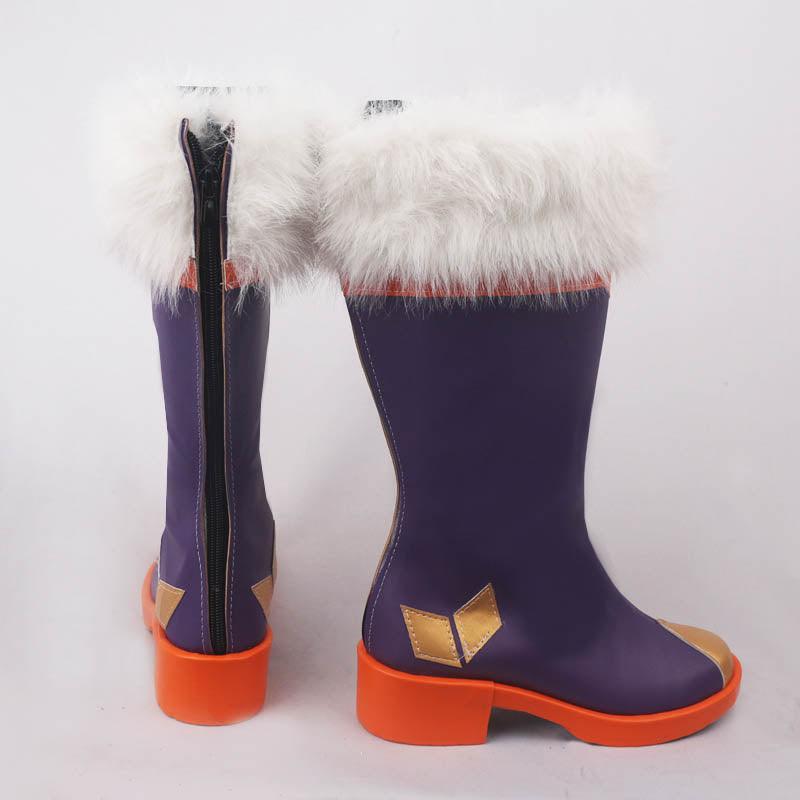 sky children of the light travel spirit greeter faux fur cuff game cosplay boots shoes