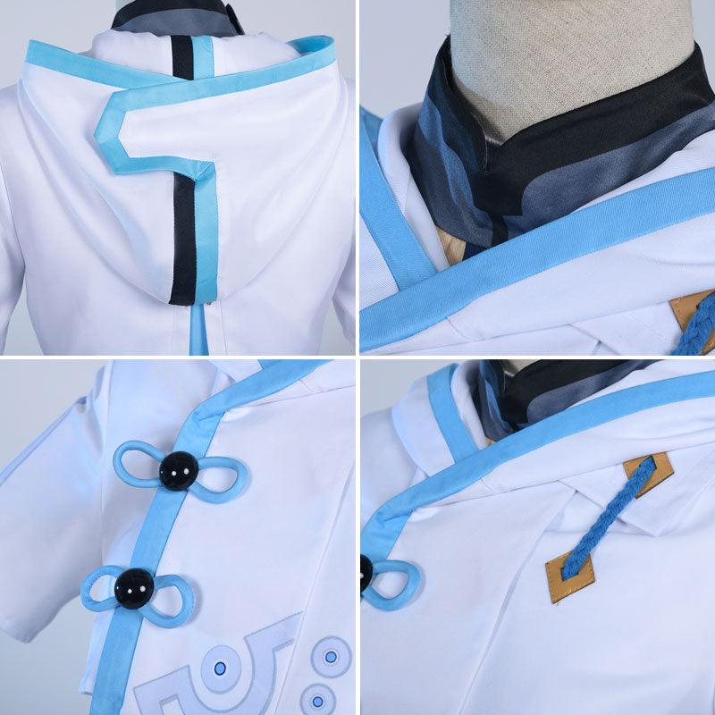 game genshin impact chongyun full set cosplay costumes