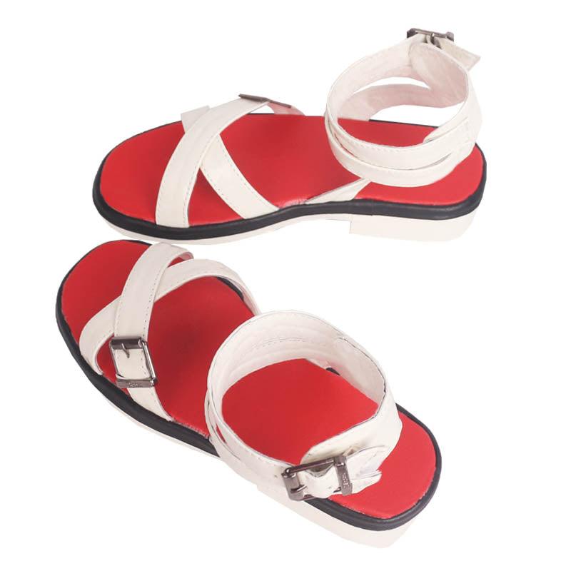 arknights angelina coral coast summer flower game cosplay sandals shoes