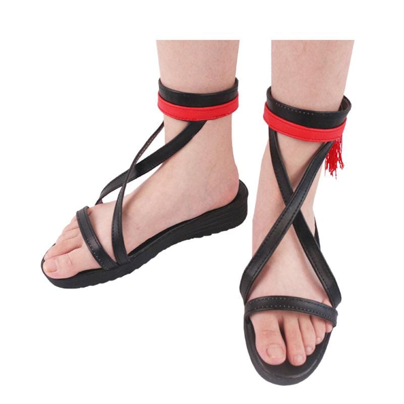 game arknights sora summer flower cosplay sandals shoes