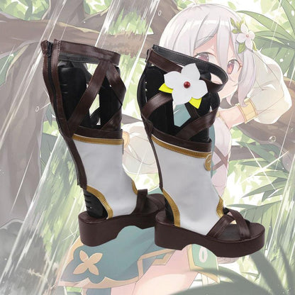 princess connect re dive kokkoro princess anime game cosplay boots shoes