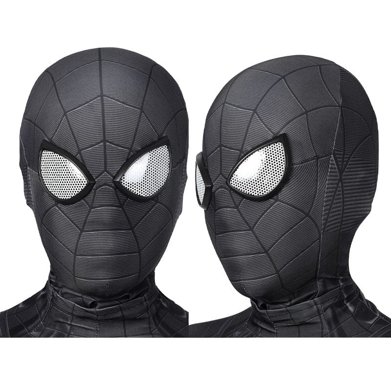 spider man ps5 miles morales symbiote black suit kids cosplay costumes
