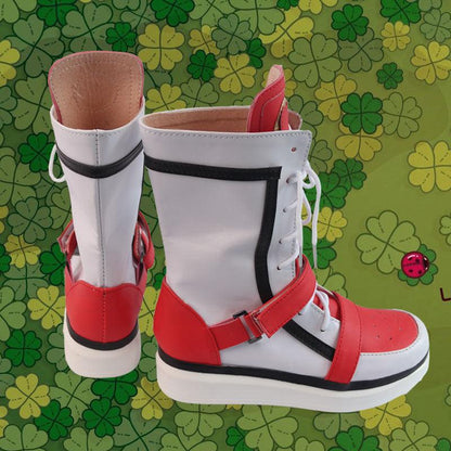game twisted wonderland ace catey trappola cosplay boots shoes