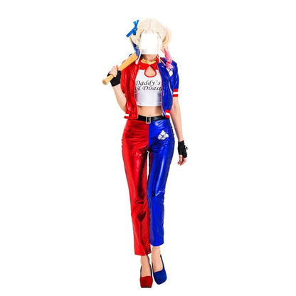 movie suicide squad harley quinn fullset cosplay costumes