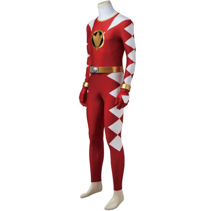 mighty morphin power rangers abare max ryouga hakua abare red cosplay costumes