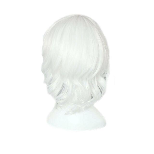 anime tokyo ghoul juzo suzuya short white cosplay wigs
