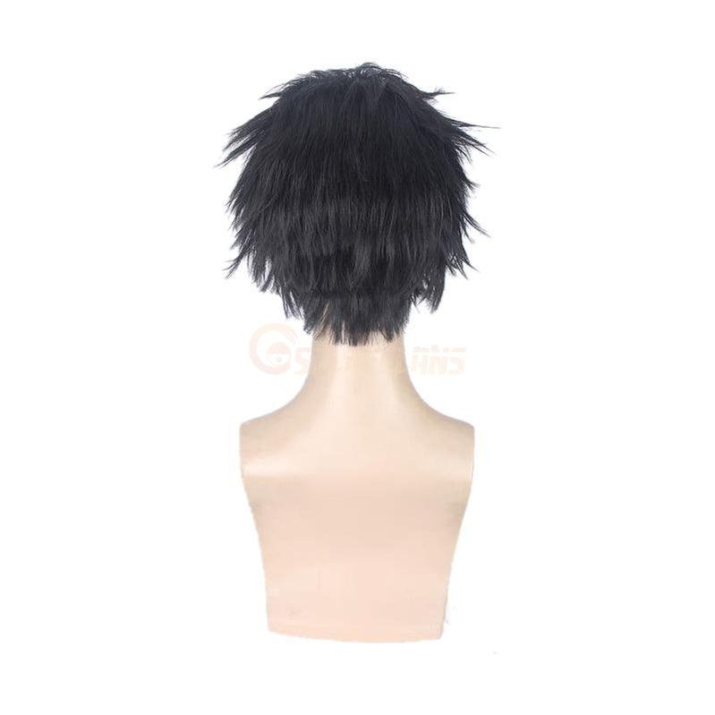 anime re zero starting life in another world subaru natsuki short black cosplay wigs