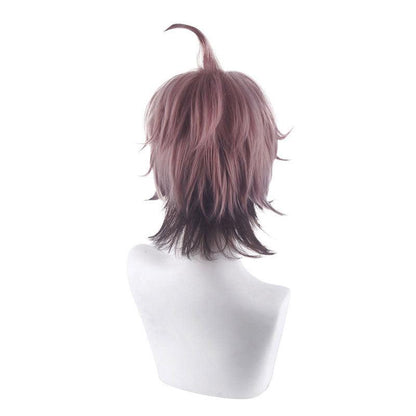 anime danganronpa trigger happy havoc makoto naegi cosplay wigs