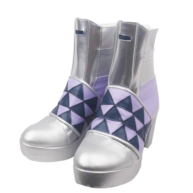 arknights saileach game cosplay purple boots shoes for cosplay