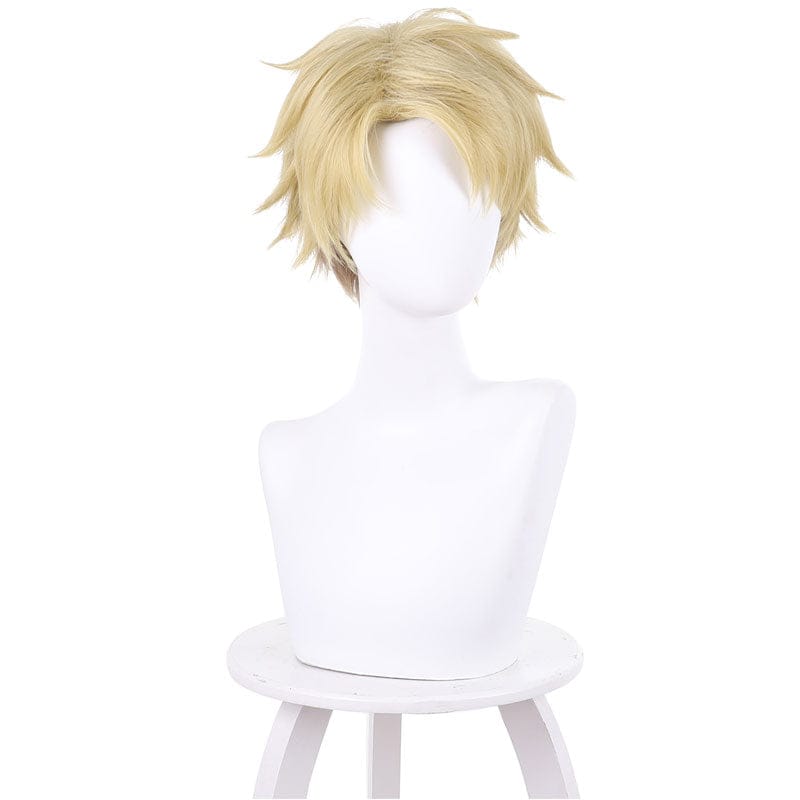 anime spy family twilight loid forger blonde cosplay wigs