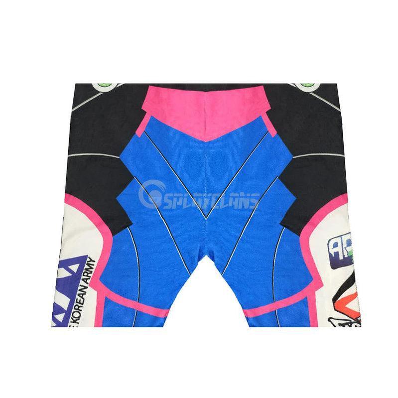 game overwatch d va hana song suit leotard cosplay costumes