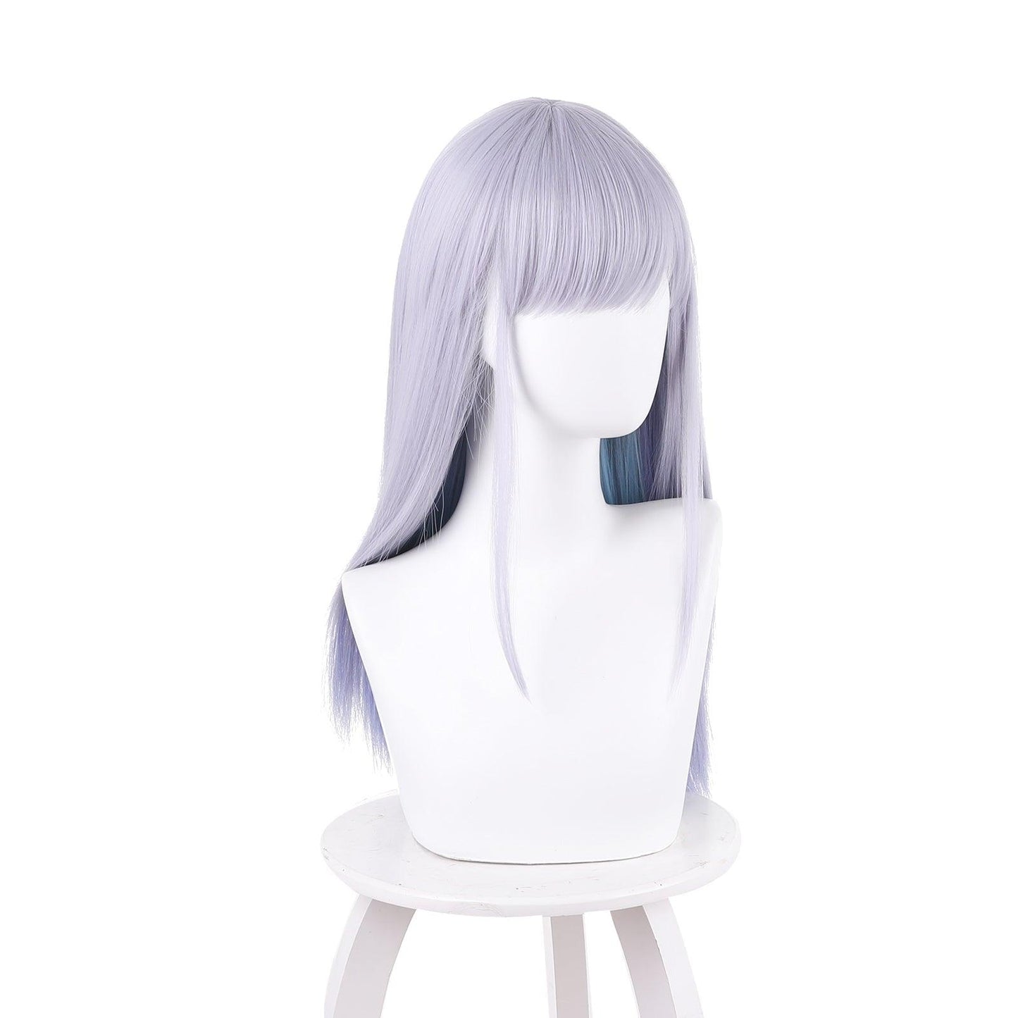 anime aharen san wa hakarenai aharen reina cosplay wig grey purple with inner blue 512c