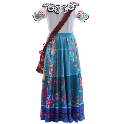 encanto mirabel madrigal isabela madrigal child cosplay costumes