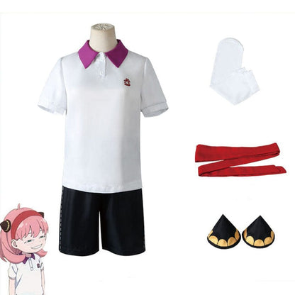 anime spy family anya forger damian desmond becky blackbell uniform cosplay costumes