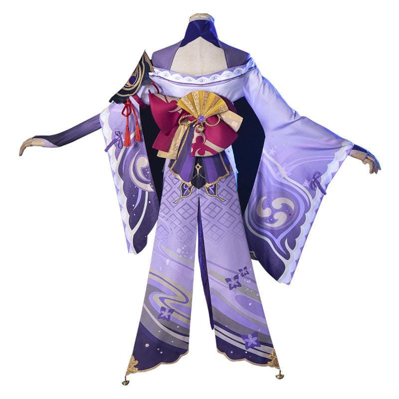 game genshin impact raiden shogun baal fullset cosplay costumes