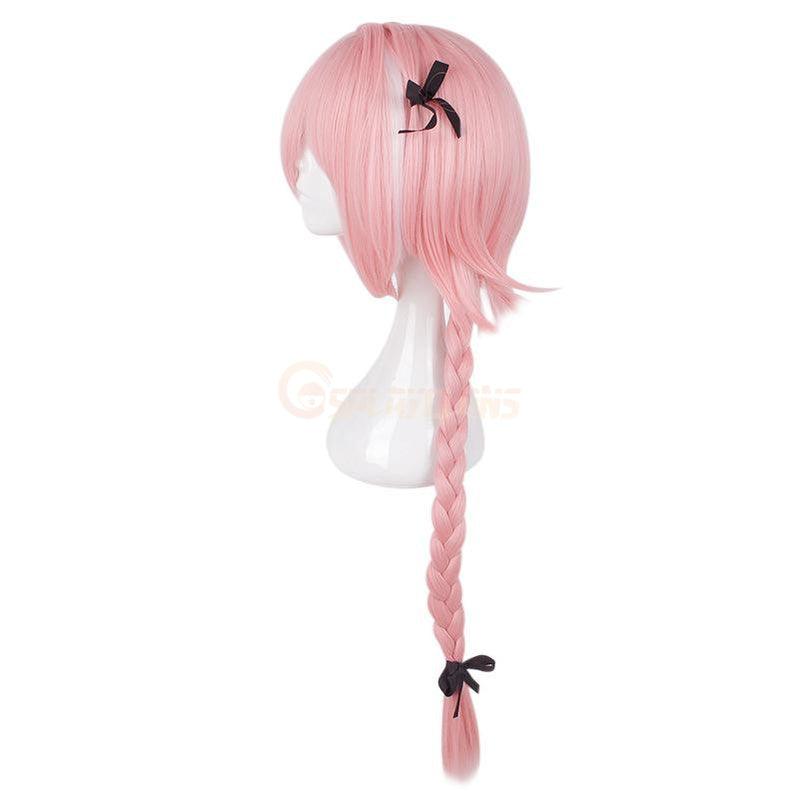 fgo fate grand order astolfo sailor pink long braid cosplay wigs