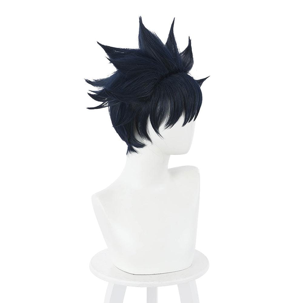 anime jujutsu kaisen fushiguro megumi black short cosplay wig 505c