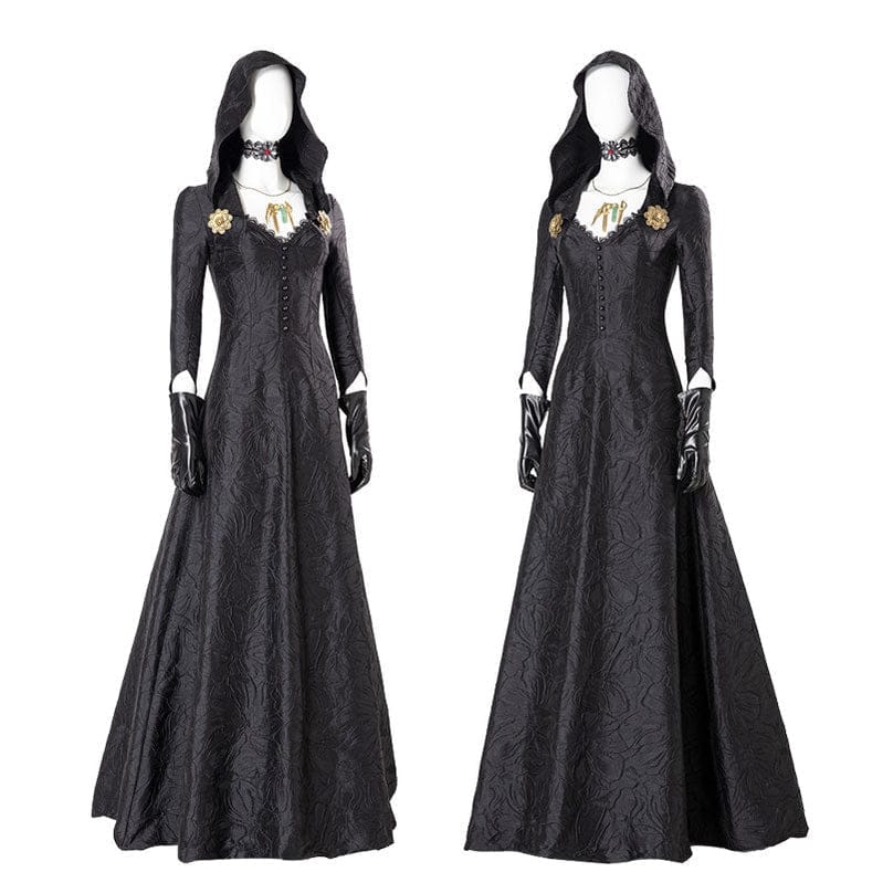 movie resident evil 8 village vampire daughters bela daniela dimitrescu halloween cosplay costume