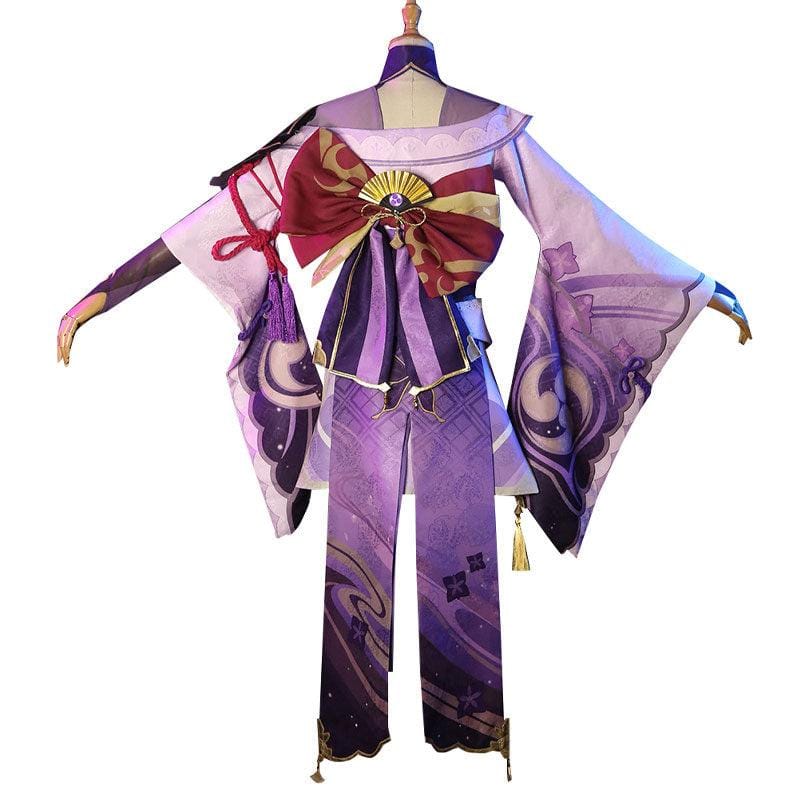 Game Genshin Impact Raiden Shogun Fullset Cosplay Costumes