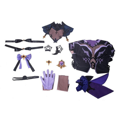 game genshin impact fischl full set cosplay costumes